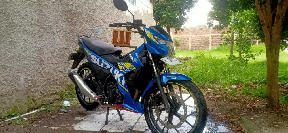 Satria Fu fi 2017 ss kumplit pajak isi stater jalan mesin adem orian