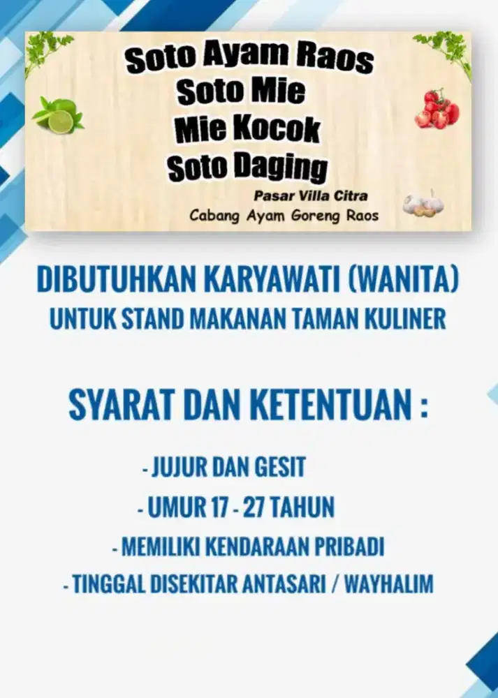 Lowongan Pekerjaan