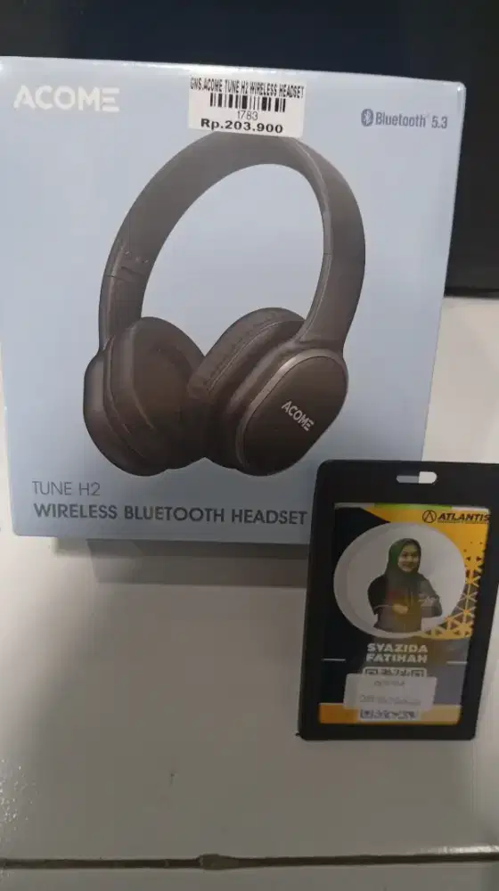 ACOME TUNE H2 WIRELESS HEADSET ATLANTIS DAHSYAT