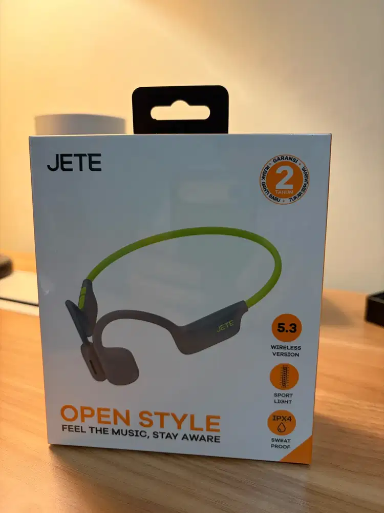 Headset Bluetooth JETE Open Style Running Open - GREY