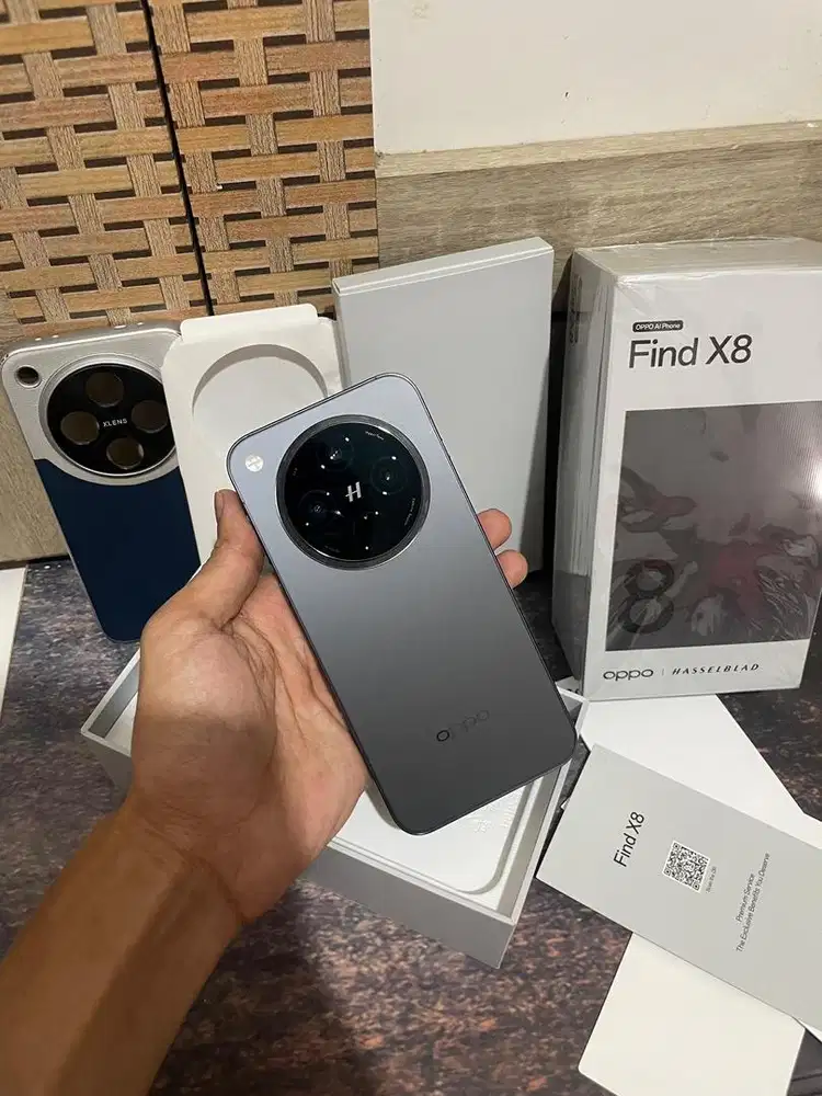 OPPO FIND X8 ram 16/512 mulus like new garansi on resmi oppo indonesia