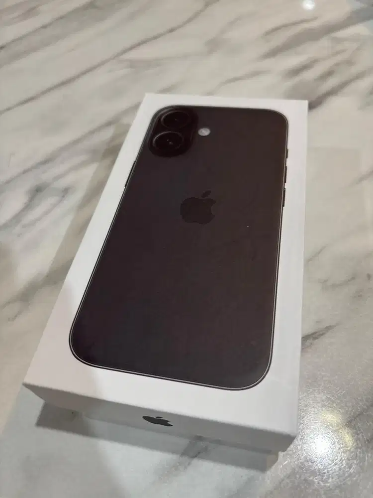 Iphone 16 Black 128GB inter sim On semua