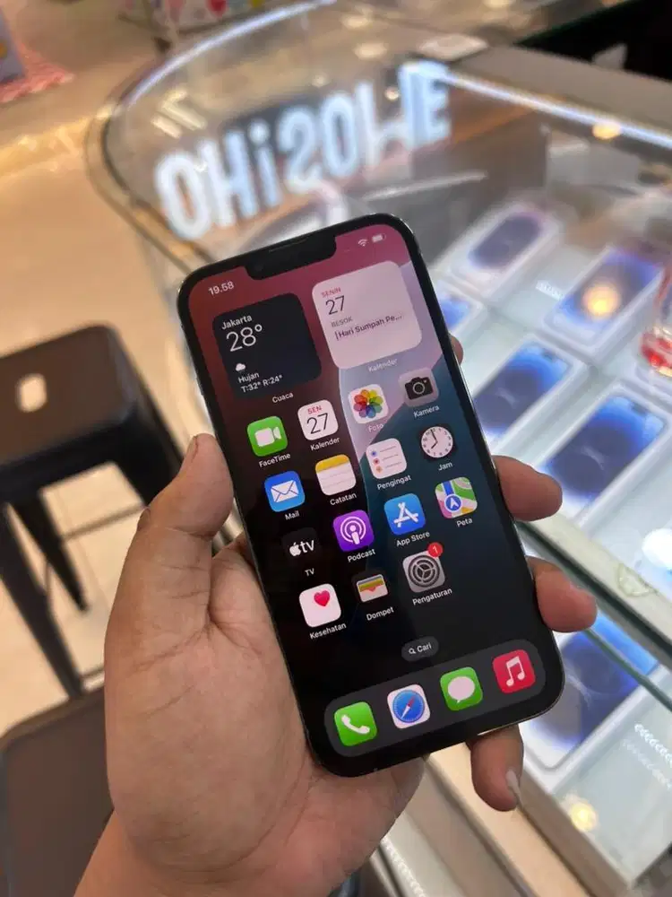 Iphone 13 pro 128GB wifi onlyy unit dan cable aja mulus