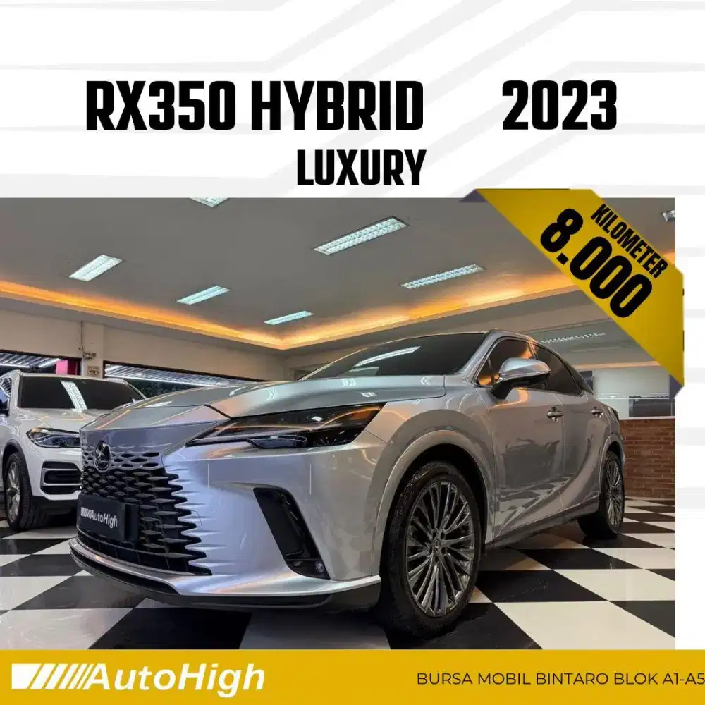 DP10% [Km8.000] RX350h Hybrid 2023 Silver / RX350 Reg 2024 #AUTOHIGH