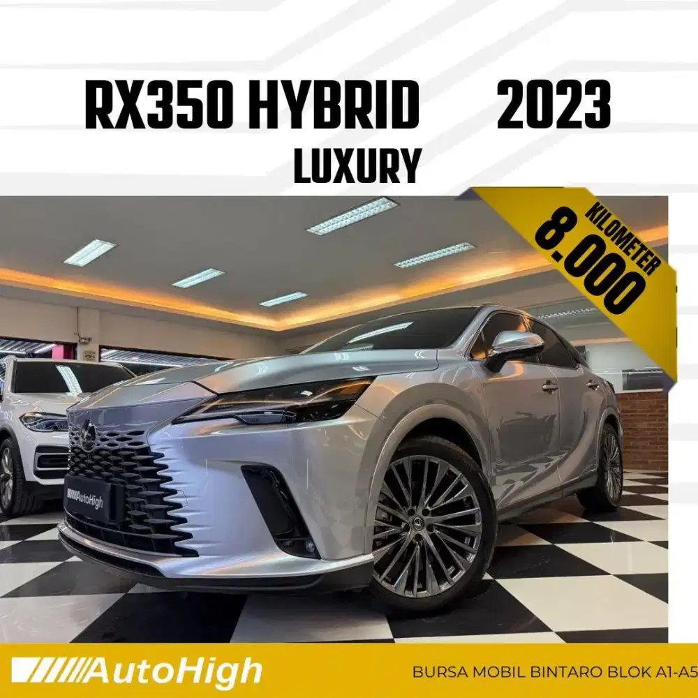 DP10% [Km8.000] RX350h Hybrid 2023 Silver / RX350 Reg 2024 #AUTOHIGH