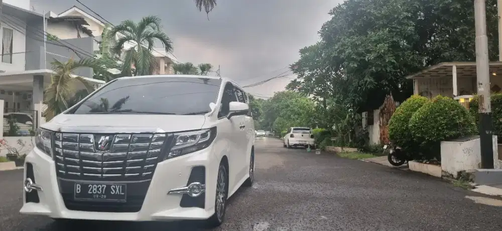 Toyota alphard sc 2016 perfect