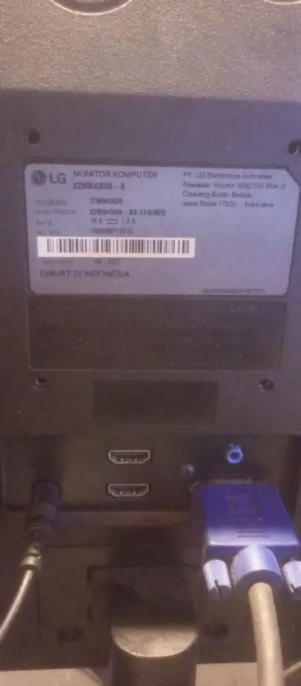 Komputer siap pake G5400 DDR4/8GB LG22