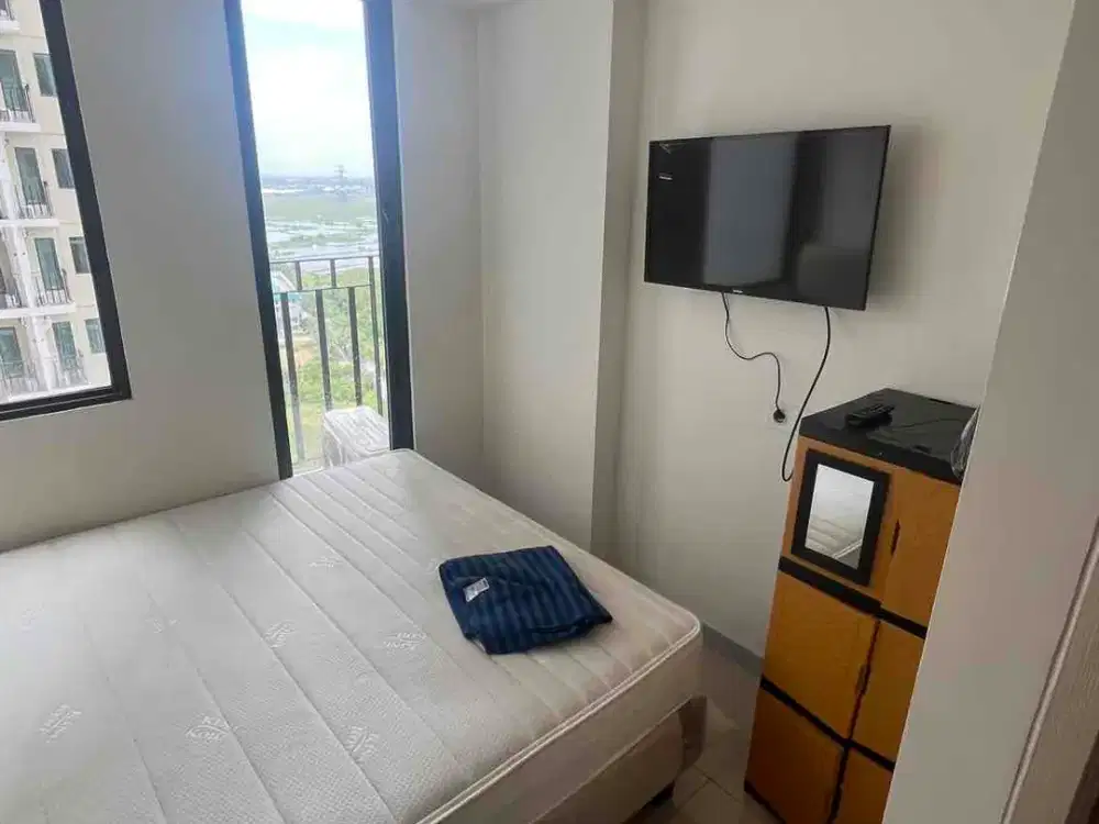 Disewakan Apartemen Osaka Riverview Pik2 Studio Furnish 11jt/thn
