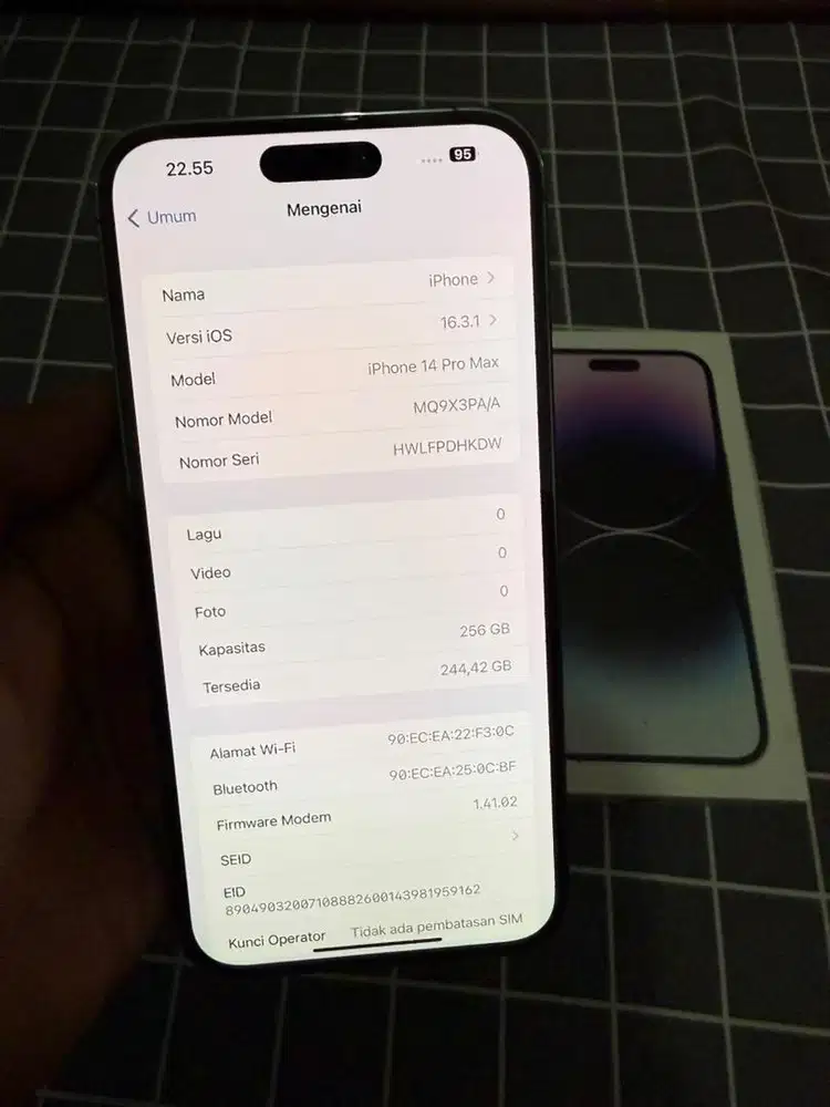 iPhone 14 pro max 256gb iBox