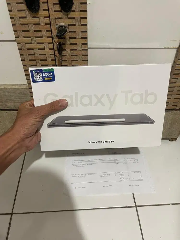 Samsung Tab S10 FE 5G ram 8/128 new segel resmi SEIN