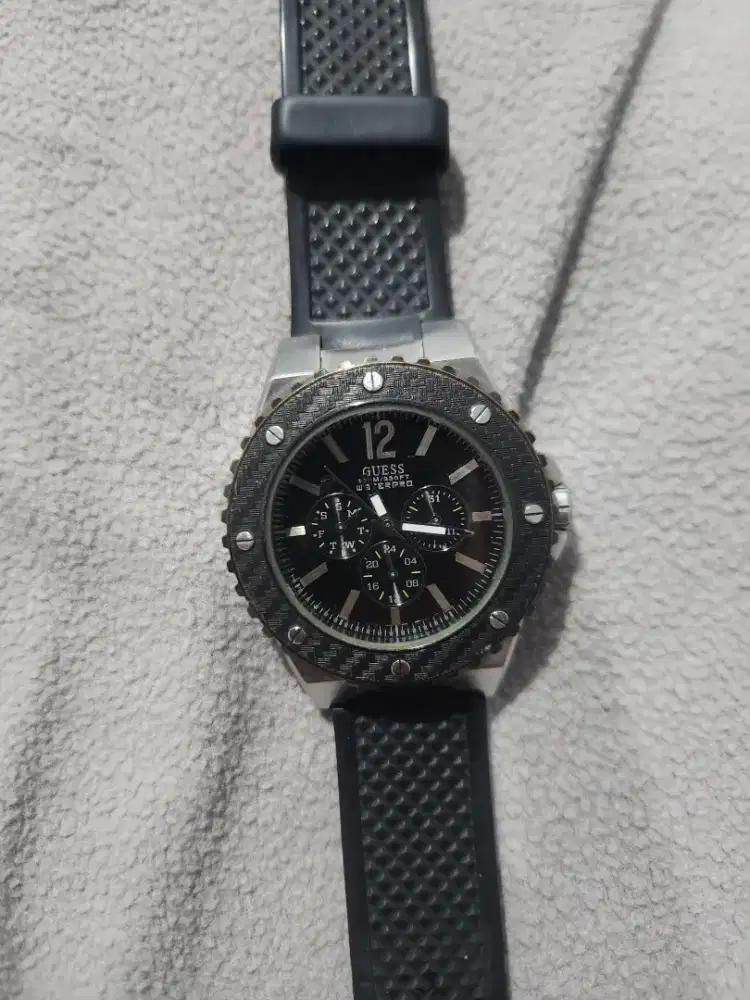 Jam Tangan Guess Ori Nego