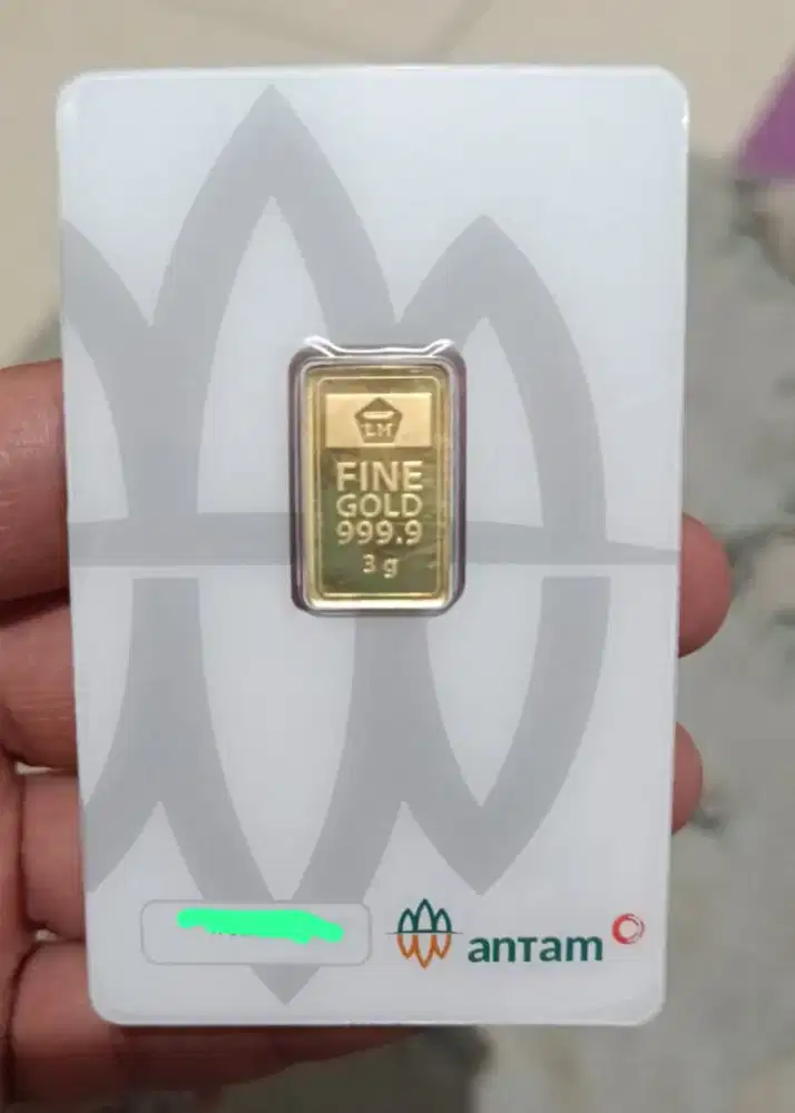 Dijual LM Antam 3 gr Barang Langka
