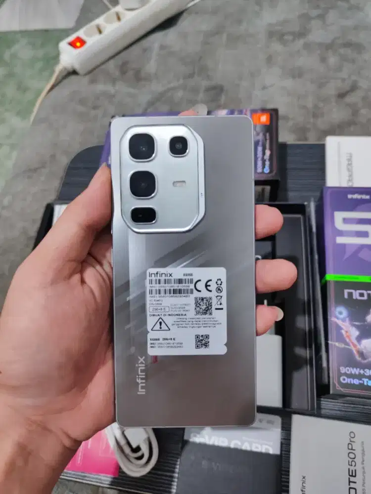Hp Infinix note 50 pro FULL SET LIKE NEW