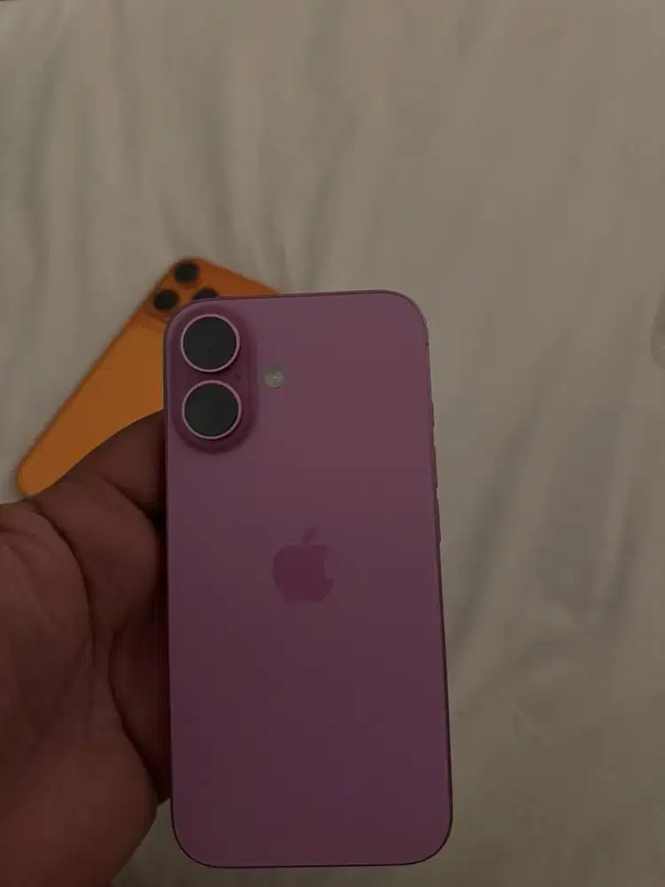 Iphone 16 pink 128gb resmi indo