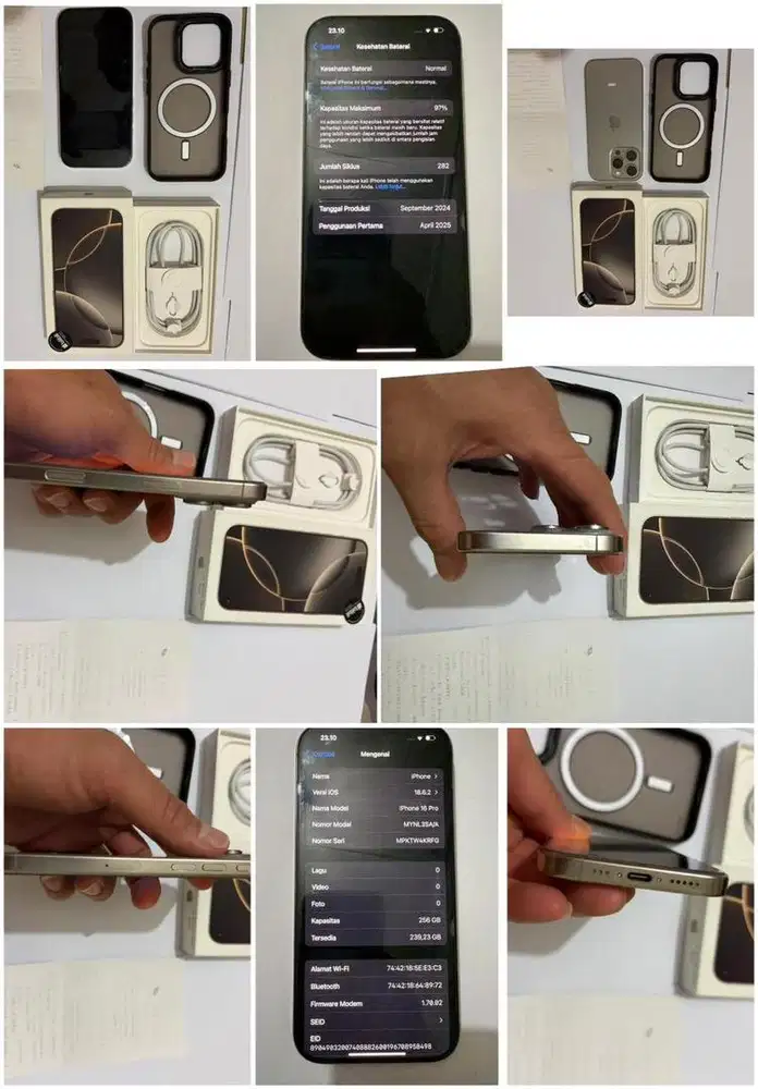 Iphone 16 pro 256 Gb