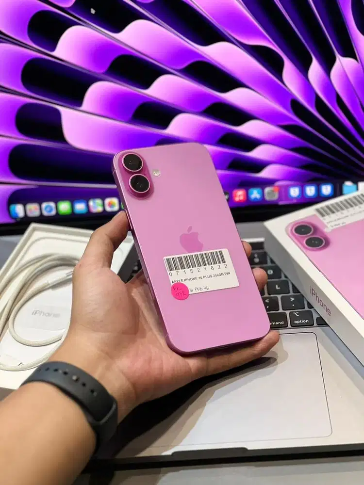 Second Iphone 16 Plus 256GB Bea Cukai