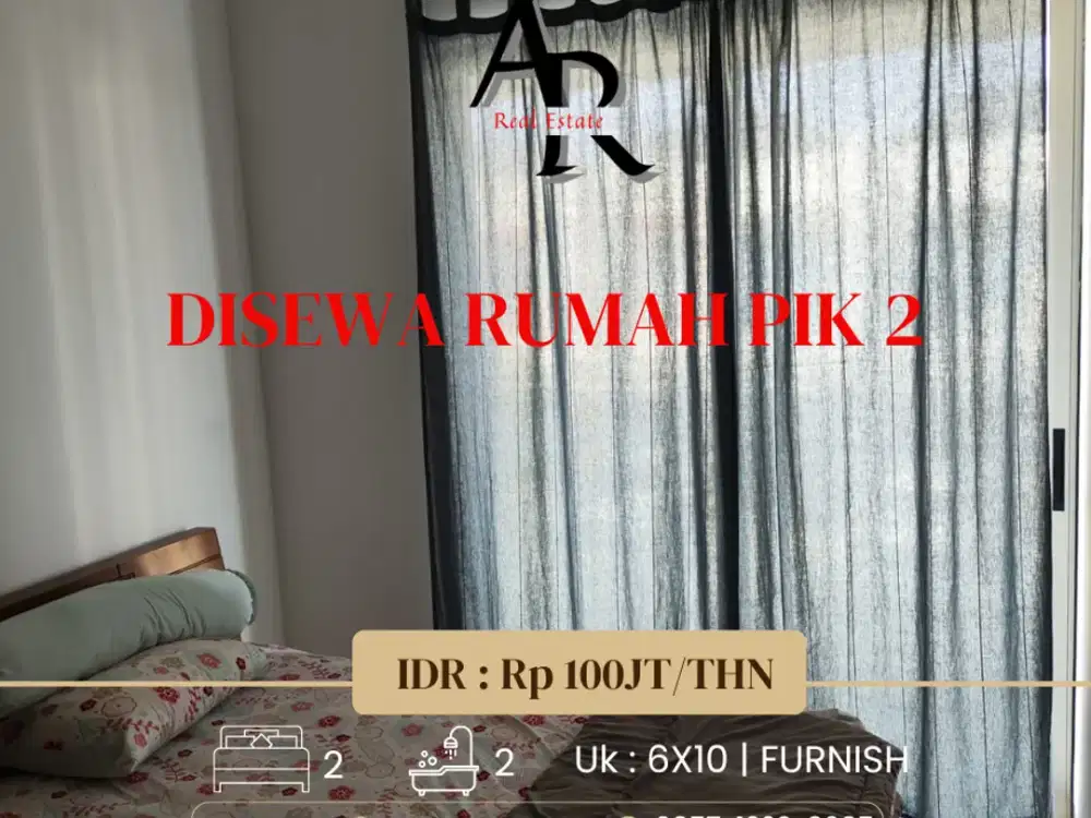 Disewakan cepat rumah pik2