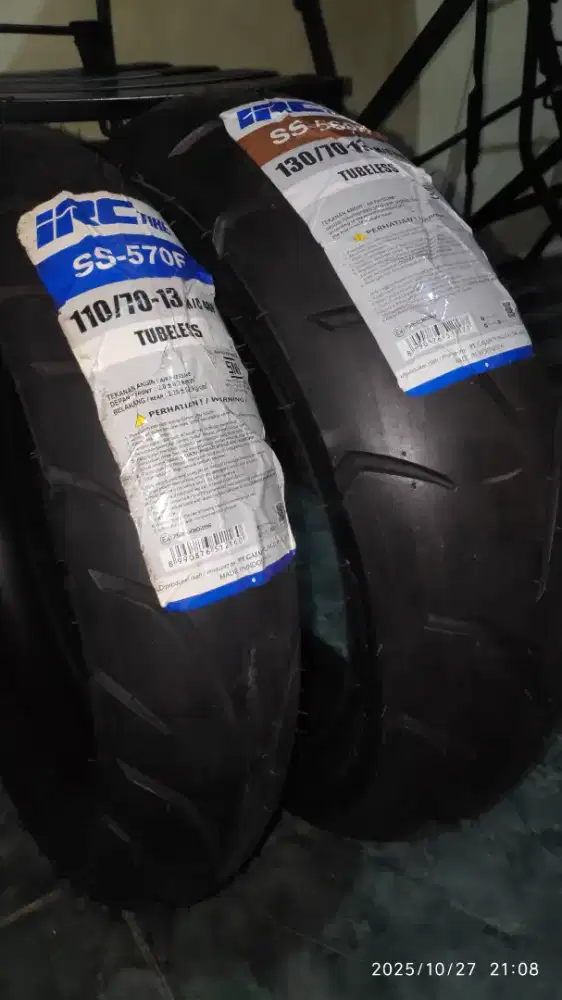 Ban IRC depan belakang untuk Nmax