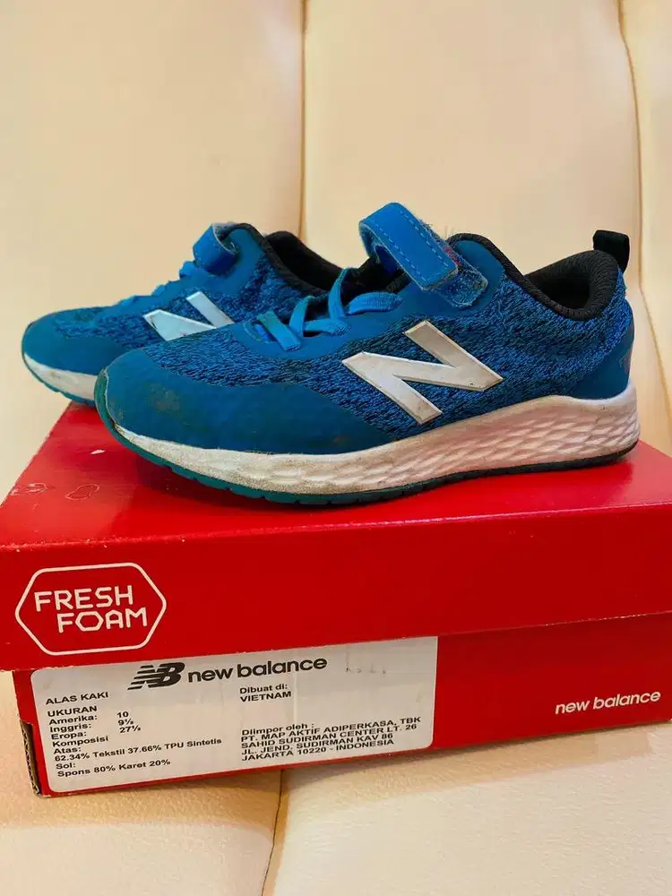 Sepatu New Balance Anak Cowo Size 10