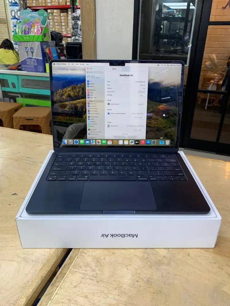 Macbook air m2 8/512gb fullset
