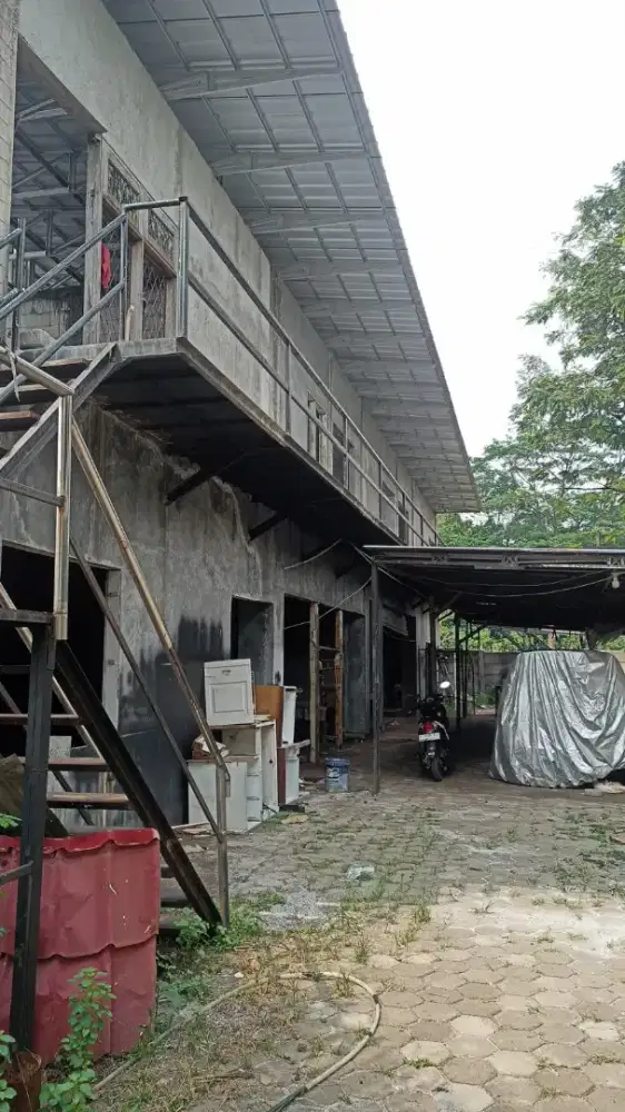 DiJual Workshop/Gudang hitung Tanah Saja,SHM,dibwh NJOP