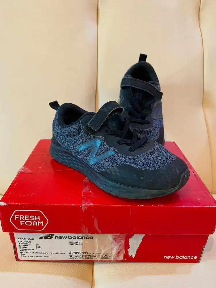 Sepatu New Balance Anak Cowo Size 10