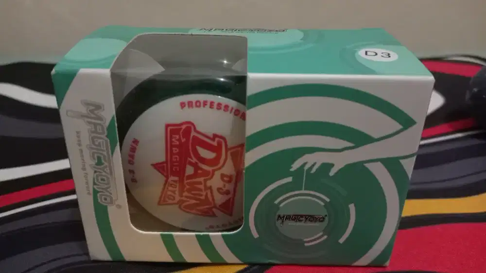 Yoyo MagicYoyo D3 Dawn Renponsif Looping Yoyo - Hijau putih