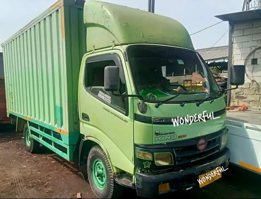 Hino Dutro 4ban Long Box Besi 425cm Bio Solar Turbo canter Elf Colt