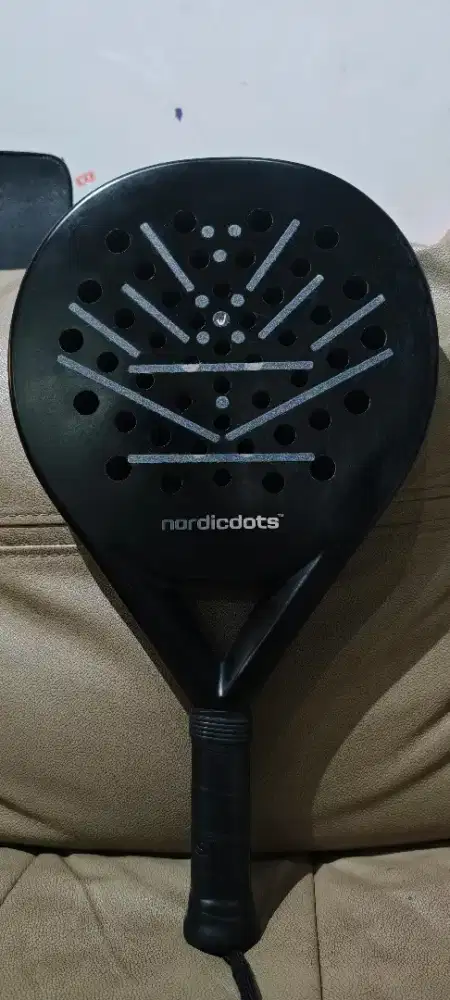 Raket Padel Nordicdots Fiesta Noir Edition & Head Spin Plast Original