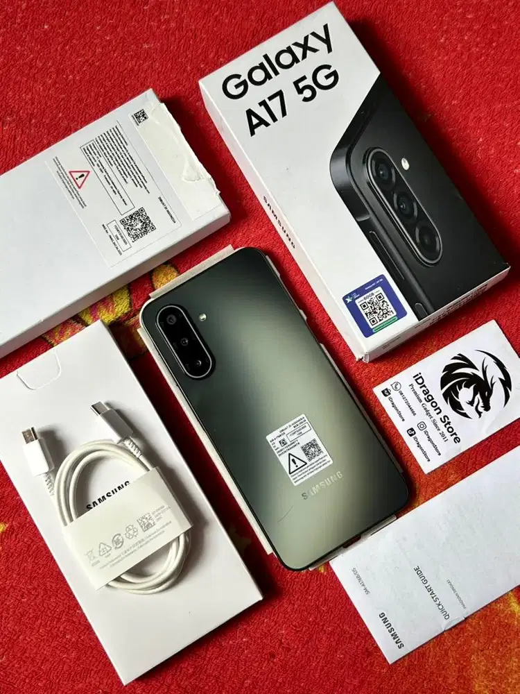 Samsung Galaxy A17 5G 8/256 Resmi SEIN baru pakai seminggu