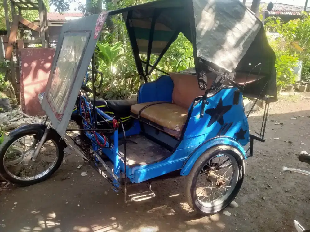 Becak penumpang jetwin