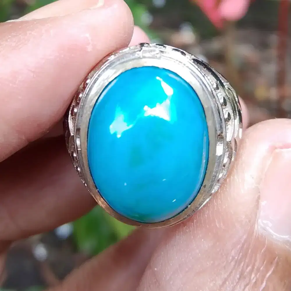 Natural bacan Doko dim 17*15*8 ring alfaka minus warna gak rata  Net
