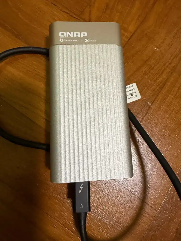 adaptor QNAP Thunderbolt 3 QNA 10GbE Komputer Data