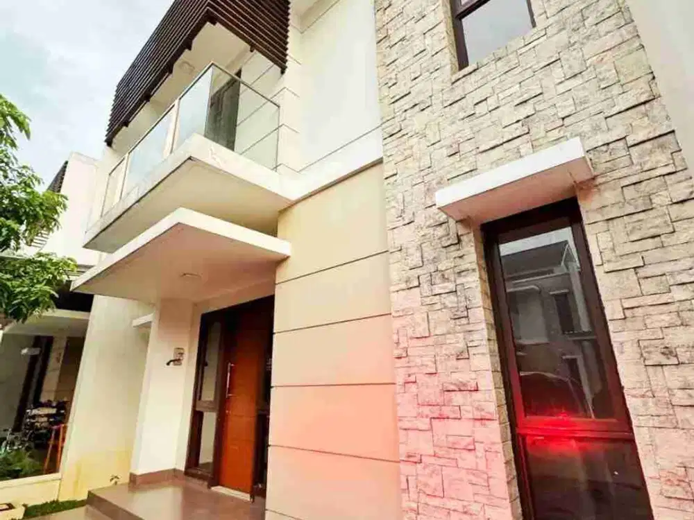 Jual Cepat Rumah Dalam Cluster Burgundy Orchid Summarecon Bekasi Dekat Stasiun