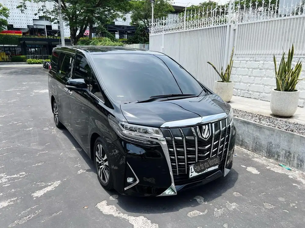 CAT ORI 100% TOYOTA ALPHARD G ATPM 2020 KM 50rb LIKE NEW no vellfire