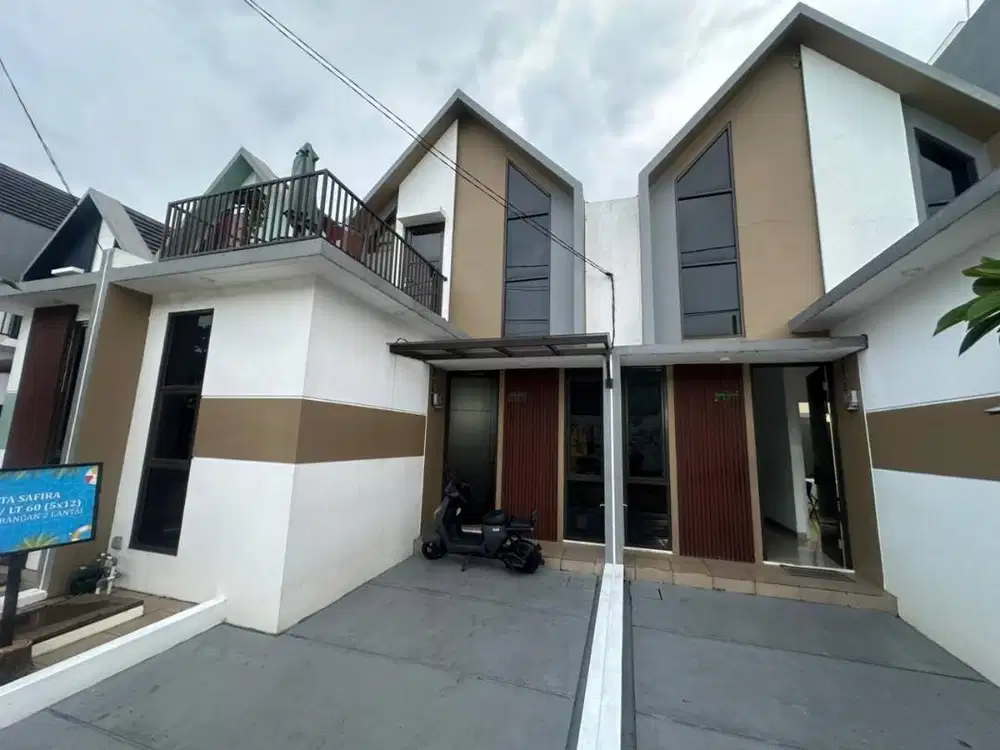 Rumah Cluster Siap Huni Kawasan Sudah Ramai