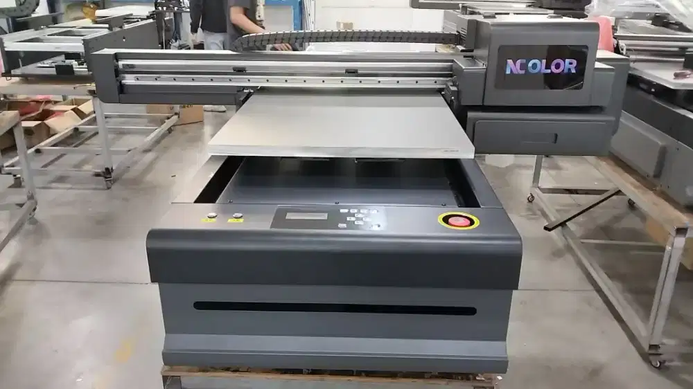 Mesin UV printer flatbed 6090.