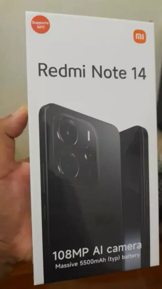 Redmi Note 14 8/128 (HP Baru, Masih Segel Dus)