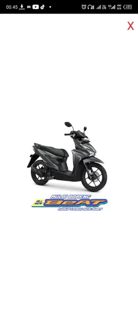 Honda Beat Sporty CBS-ISS