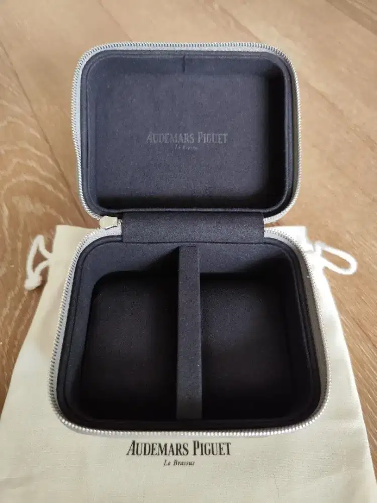 Audemars Piguet Travel Watch Jam Tangan Box Case Original
