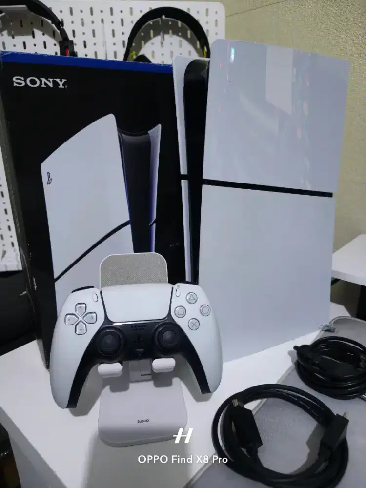 PS5 Slim Digital 1tb, fullset mulus n full games