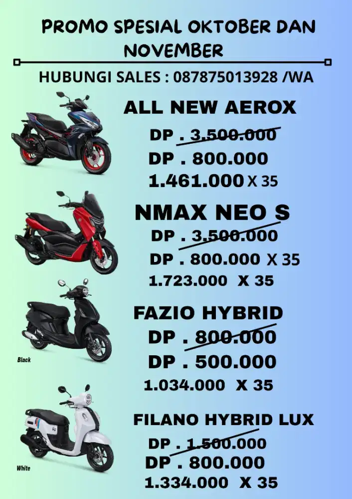 promo akhir tahun potongan dp
