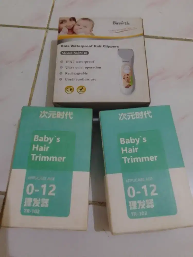 Jual murah obral aja 3 set alat cukur rambut