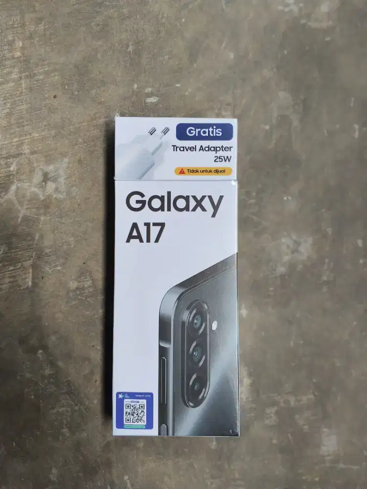 Samsung A17 8/256 Baru Free Adaptor