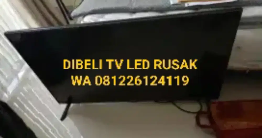 DIBELI TV LED Rusak