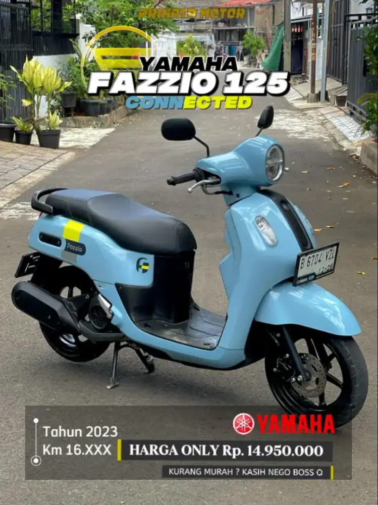 DP 0 Rupiah YAMAHA FAZZIO 125 CONNECTED 2023