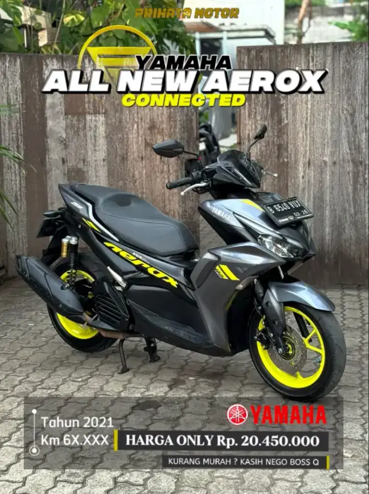 Yamaha ALL NEW AEROX 155 CONNECTED 2021