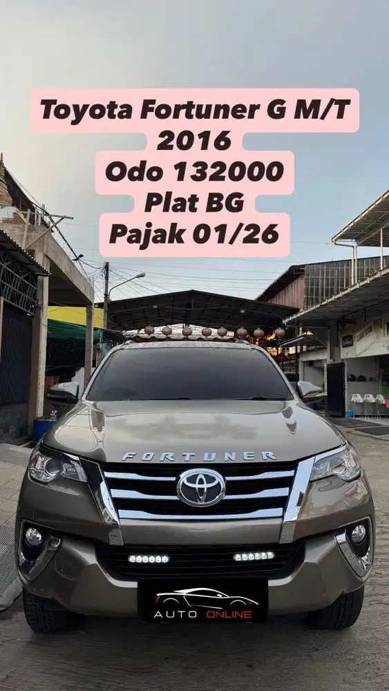 Fortuner 2.4 G M/T 2016