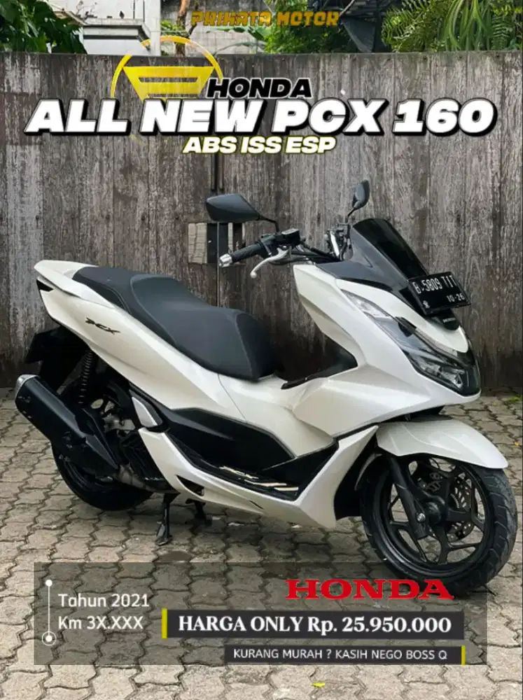 DP 0 Rupiah Honda All New PCX 160 ABS ISS ESP 2021