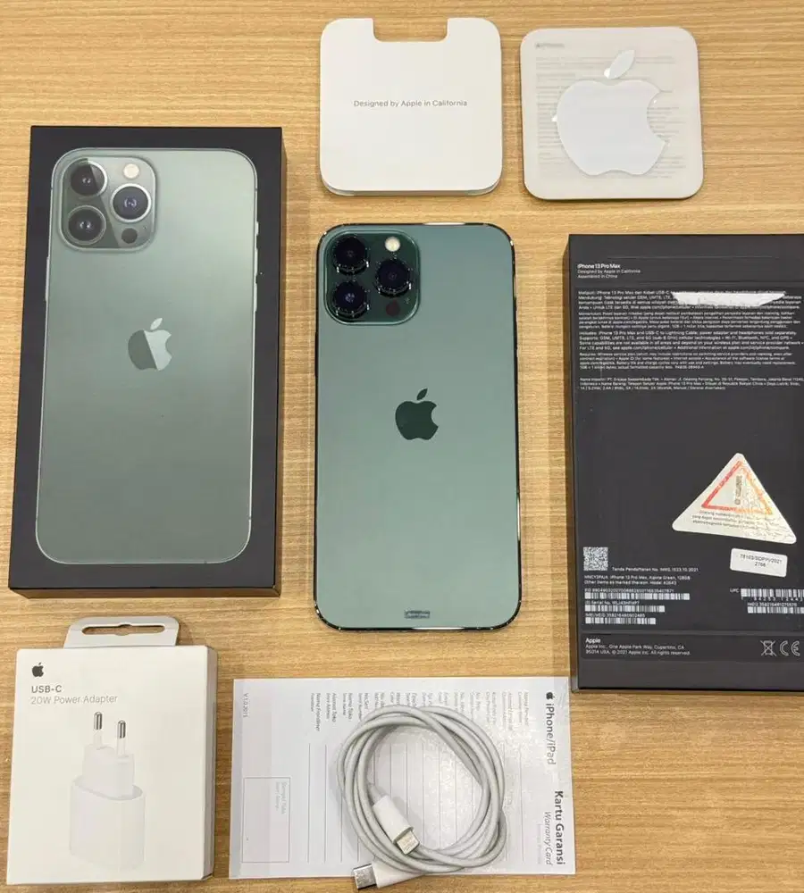 iPhone 13 proMax 128Gb Alphine green iBox